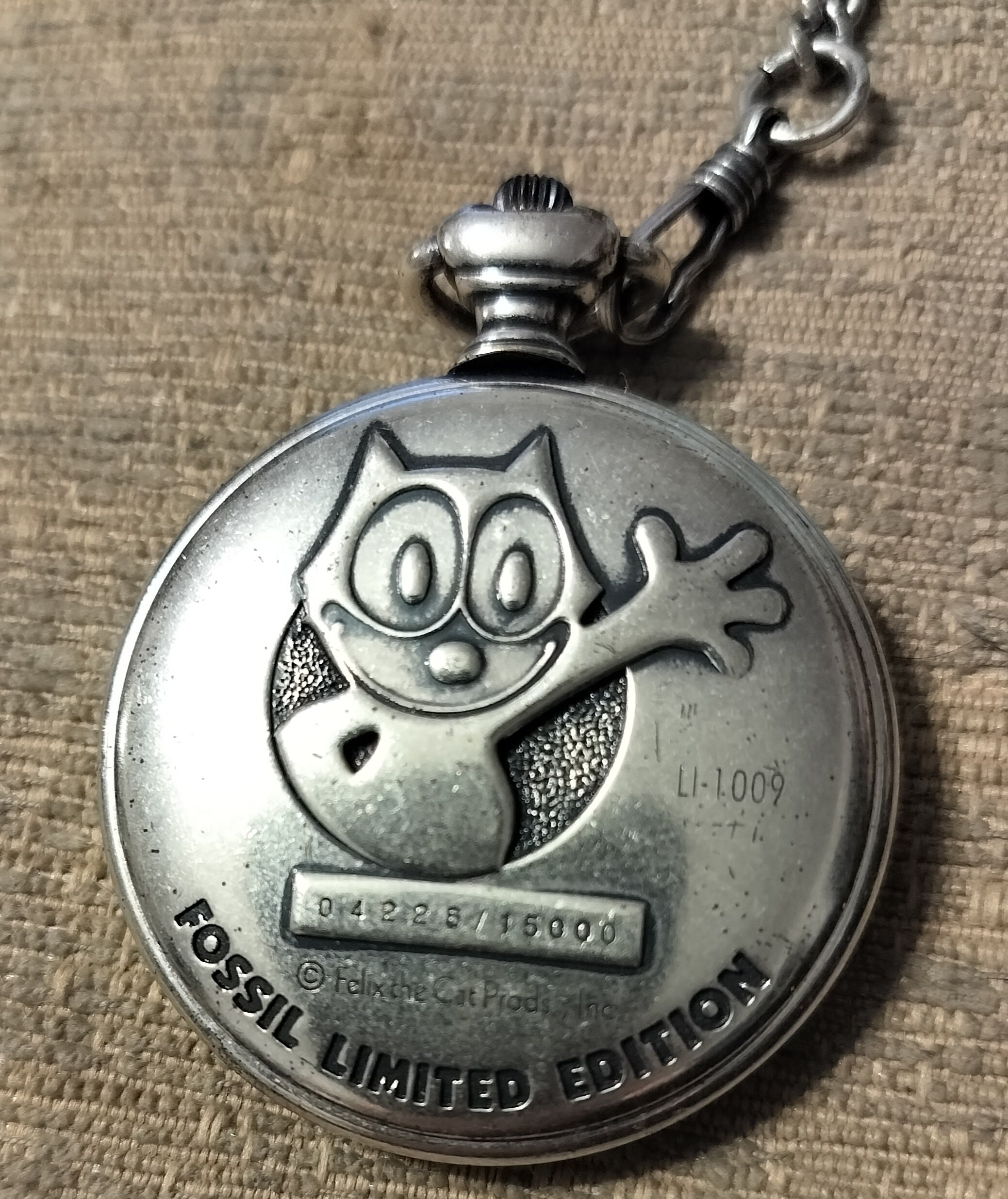 Felix the Cat Limited Edition Pocket Watch Made by Fossil. - Etsy