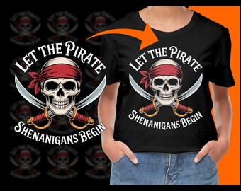 Let the Pirate Shenanigans Begin Halloween PNG, Free Commercial use, Instant Download