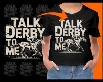 Derby Day PNG, Horse Racing Jockey PNG, Talk Derby To Me, Horse Silhouette, Equestrian Design, Kentucky Derby, Instant Download, Digital