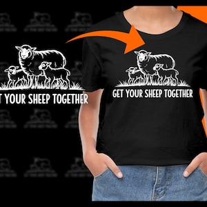 Get Your Sheep Together, Funny Sheep PNG, Sheep Clipart, Sheep Vector, Lamb, Animals, Farm Animals, Sheep Design, Sheep Lover, Digital