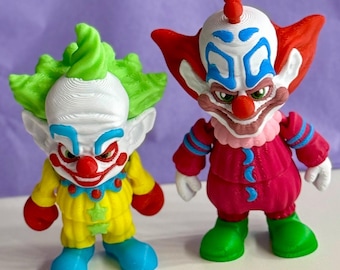 3D Printed Shorty the Killer Klown – Cult Classic Horror Figure or