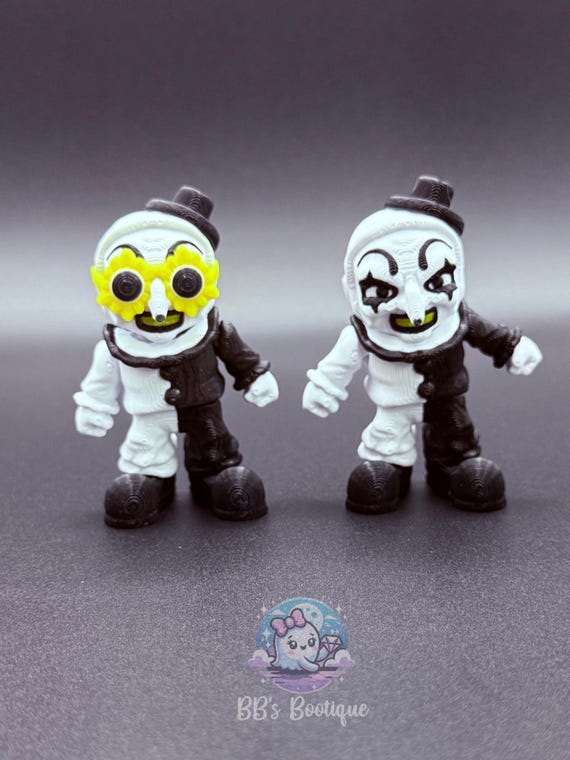 3D Printed Art the Clown Figure – Terrifier | Standard or Yellow