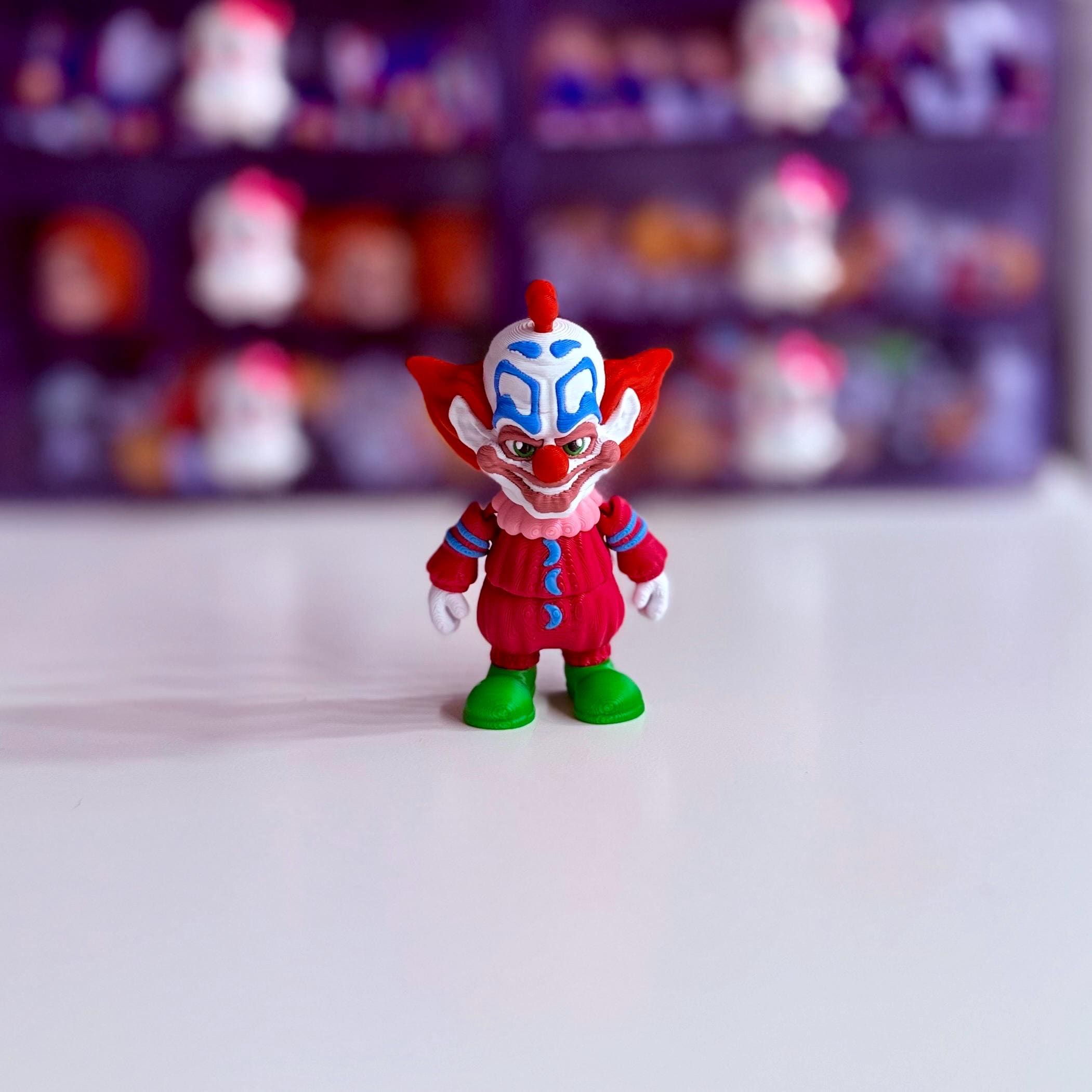 3D Printed Shorty the Killer Klown – Cult Classic Horror Figure or