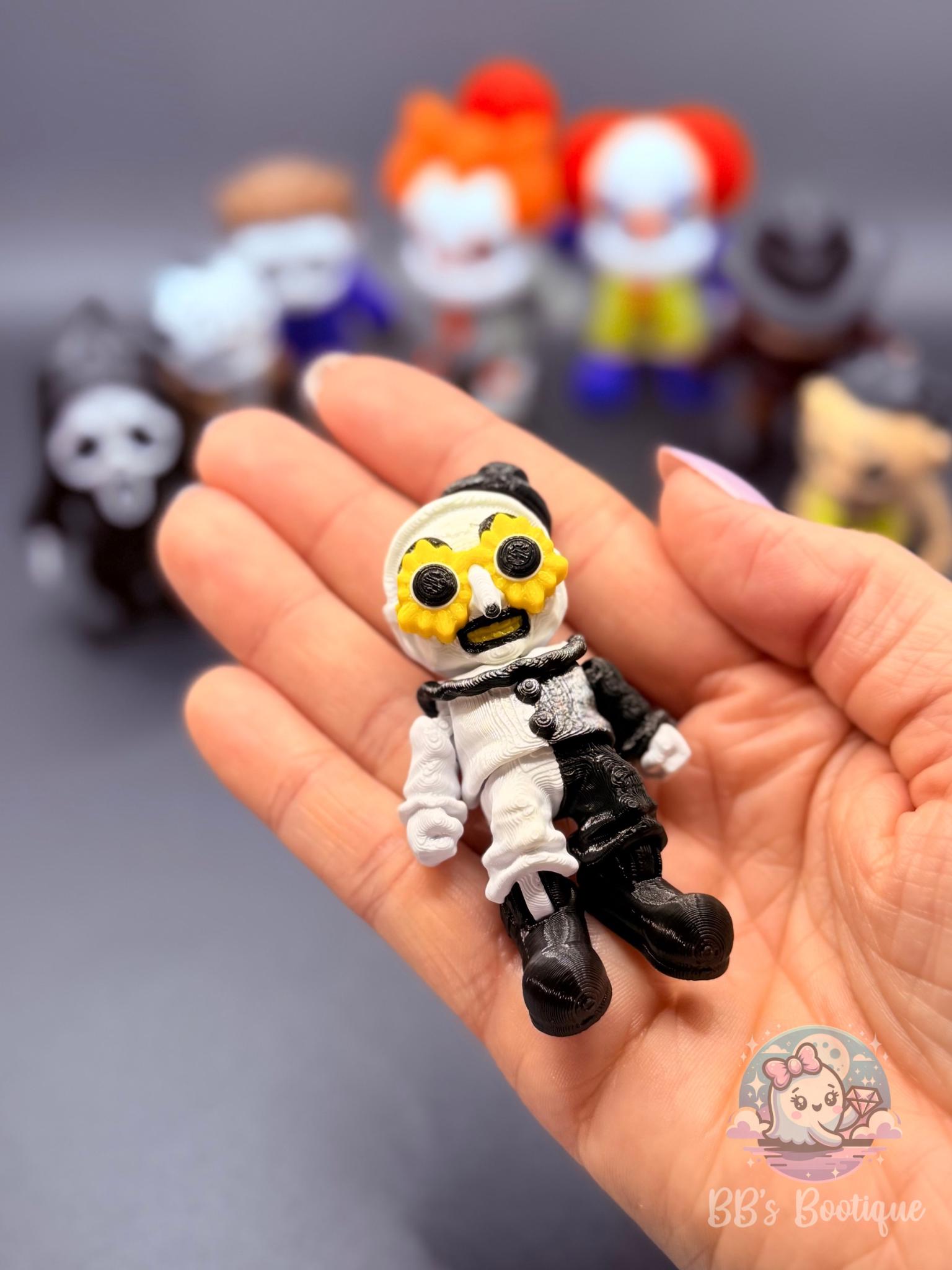 Figurine Résine Terrifier - Clown Art The Clown - Pièce Unique