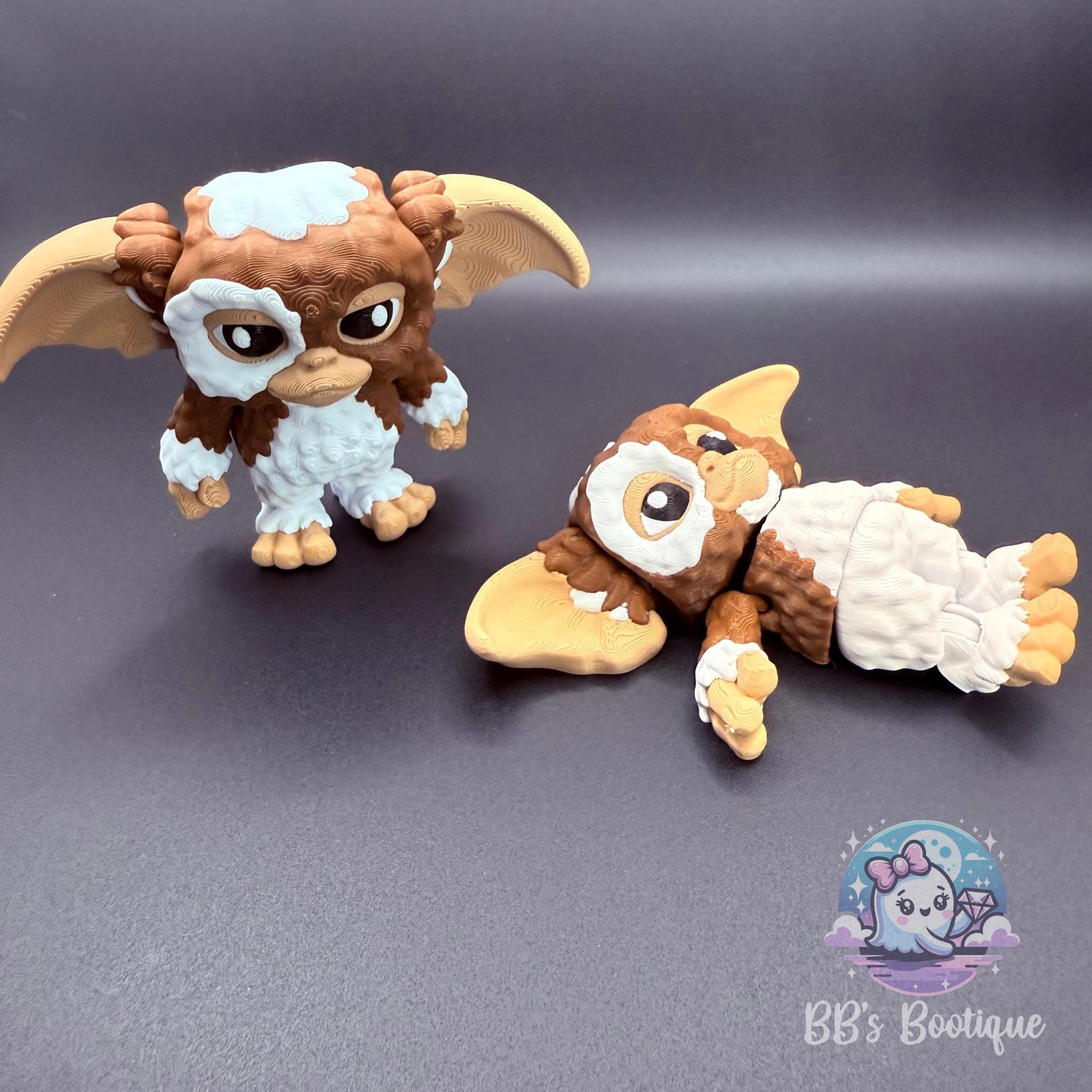 3D Printed Gizmo Figure – Articulated Gremlins Fan Art | Moveable