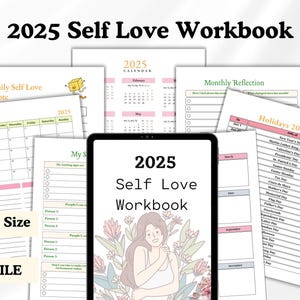 Self Care Journal Self Care Workbook Self Love Burnout Stress Management Manifestation Wellness Journal Nutrition Planner Therapy Women