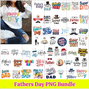 Father’s Day PNG Bundle - Cute & Funny Dad Clipart for DIY Cards, T-Shirts  Gifts, Instant Download Fathers Day Design Set, Fathers Day PNG