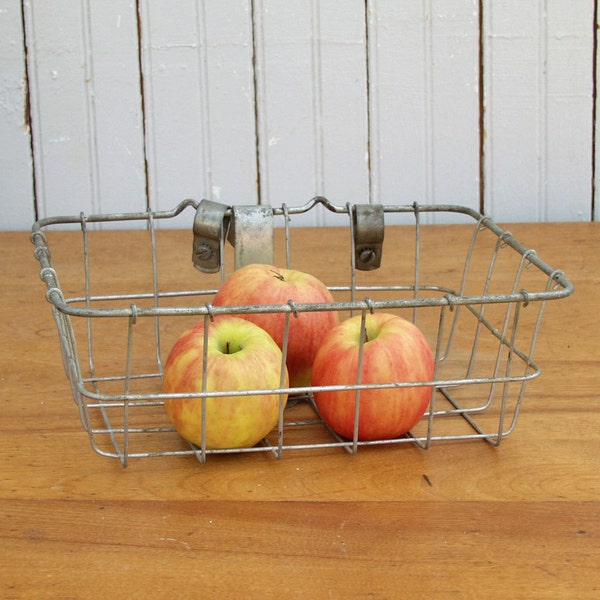Vintage Bike Basket for Small Bicycle