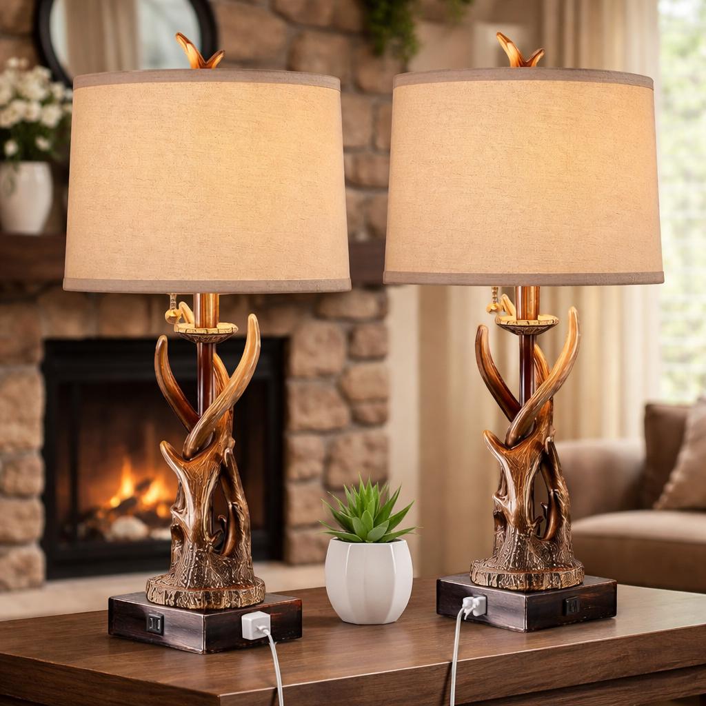 Deer Antler Lamps and Sconces | Black Forest Décor