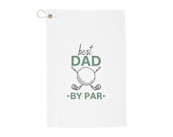 Dad By Par Golf Towel – Father's Day Gift
