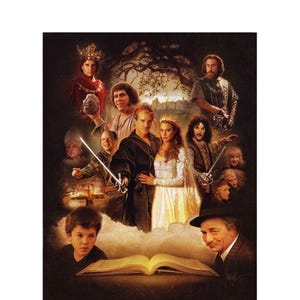 The Princess Bride Inspired Art Print Unframed Wall Decor