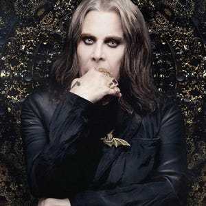 Ozzy Osbourne Inspired Art Print Unframed Wall Decor