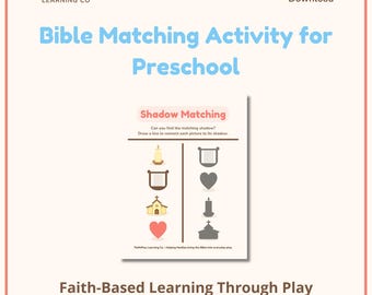 Anbetung Bibel Schatten Passende Aktivität