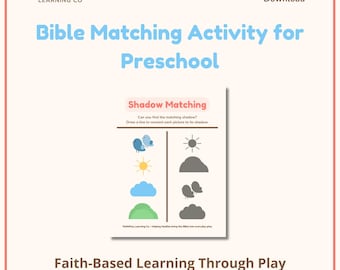 Christian Nature Shadow Passende Vorschule