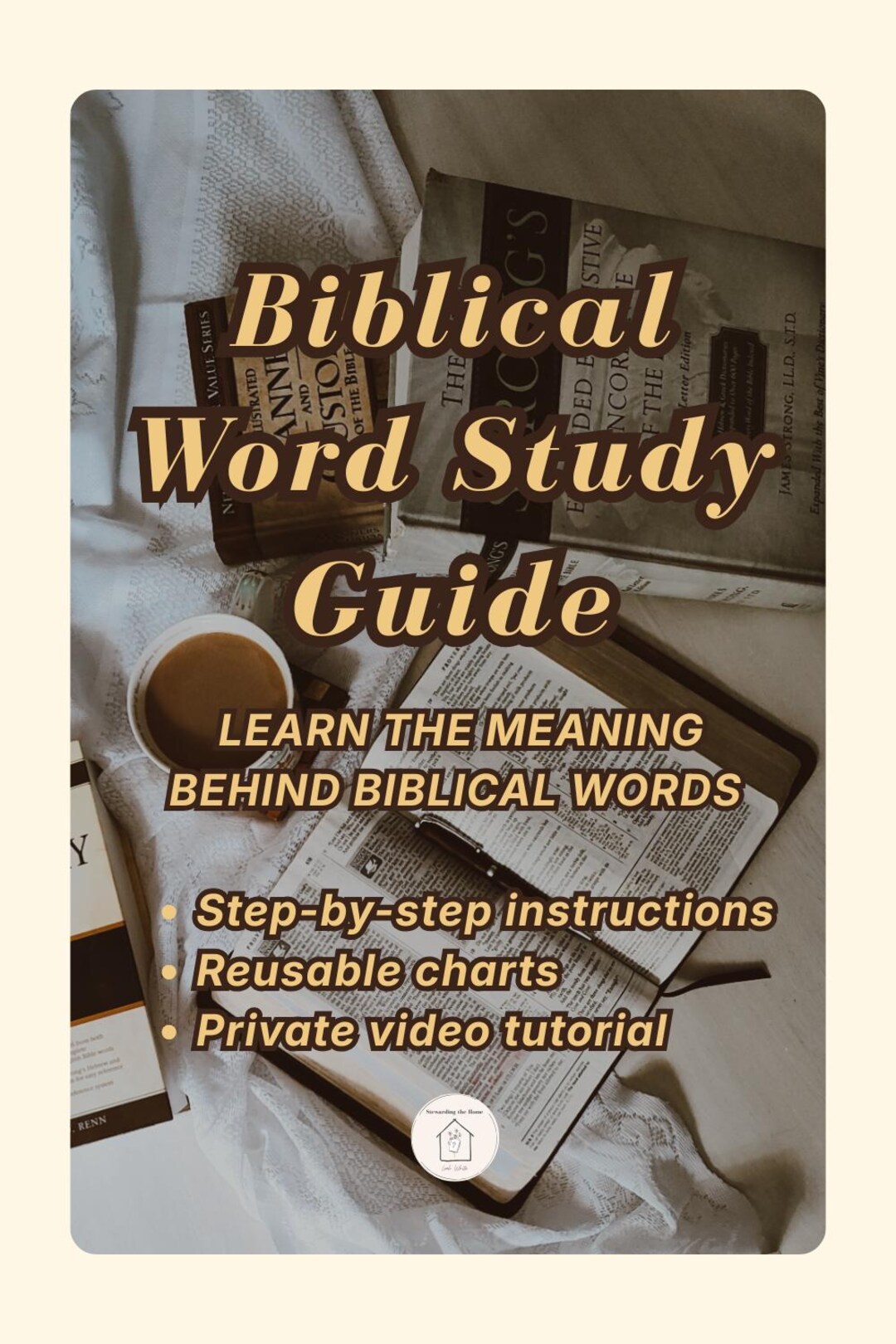 Biblical Word Study Guide: Concordance & Scripture Method (PDF) - Etsy