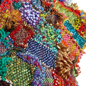 Beaded Artwork Print: Sculptural Glass Bead Giclée Art, Signed - Etsy