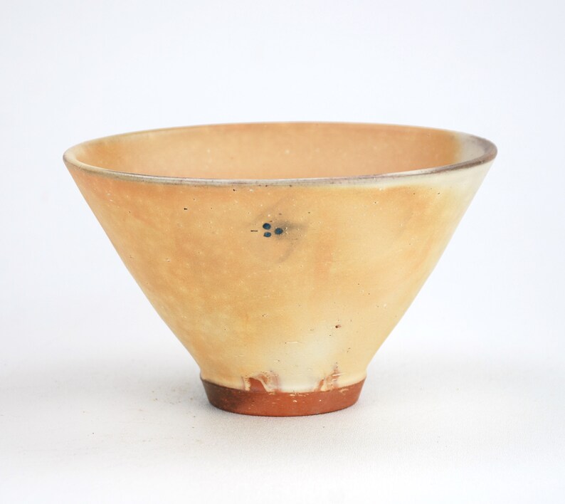 Bowl with Teal Dots