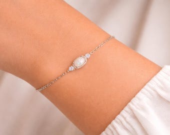 Bröstmjölksarmband, Bröstmjölkssmycken, Mammamjölksminnessak, Anpassat födelsestensarmband, Smyckespresent till mamma