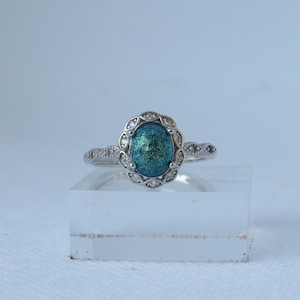 Cremation Ring with Ashes Memorial Keepsake Jewelry Custom Remembrance Ring  Loss of Loved One Personalized Gift Pet Ashes Pet Jewelry
