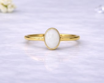Oval Breastmilk Ring, Minimalist Breastmilk Jewelry, Breastfeeding Keepsake, Breastmilk Jewelry