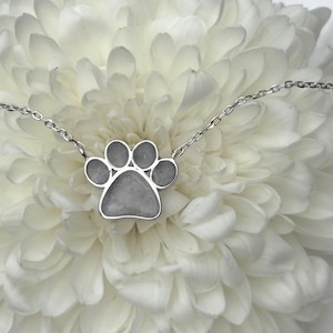 Memorial Necklace with Ashes Inside Cremation Jewelry Keepsake Gift Personalized Remembrance Pet Loss Dog Loss Cremation Necklace