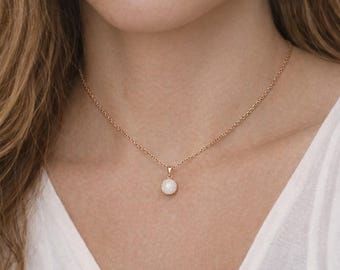 Memorial Necklace with Ashes Inside, Cremation Jewelry Keepsake, Pet Loss, Dog Loss Cremation Necklace