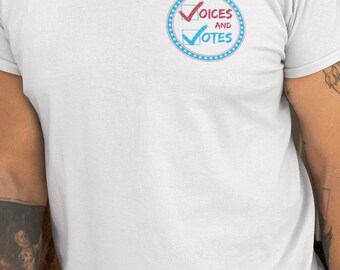 Voices & Votes t-shirt, Vote While You Still Can shirt, Pasco County political shirt, progressive shirt
