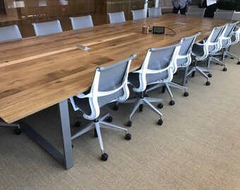 Reclaimed Wood Furniture Dining Conference Door Urbanwoodgoods