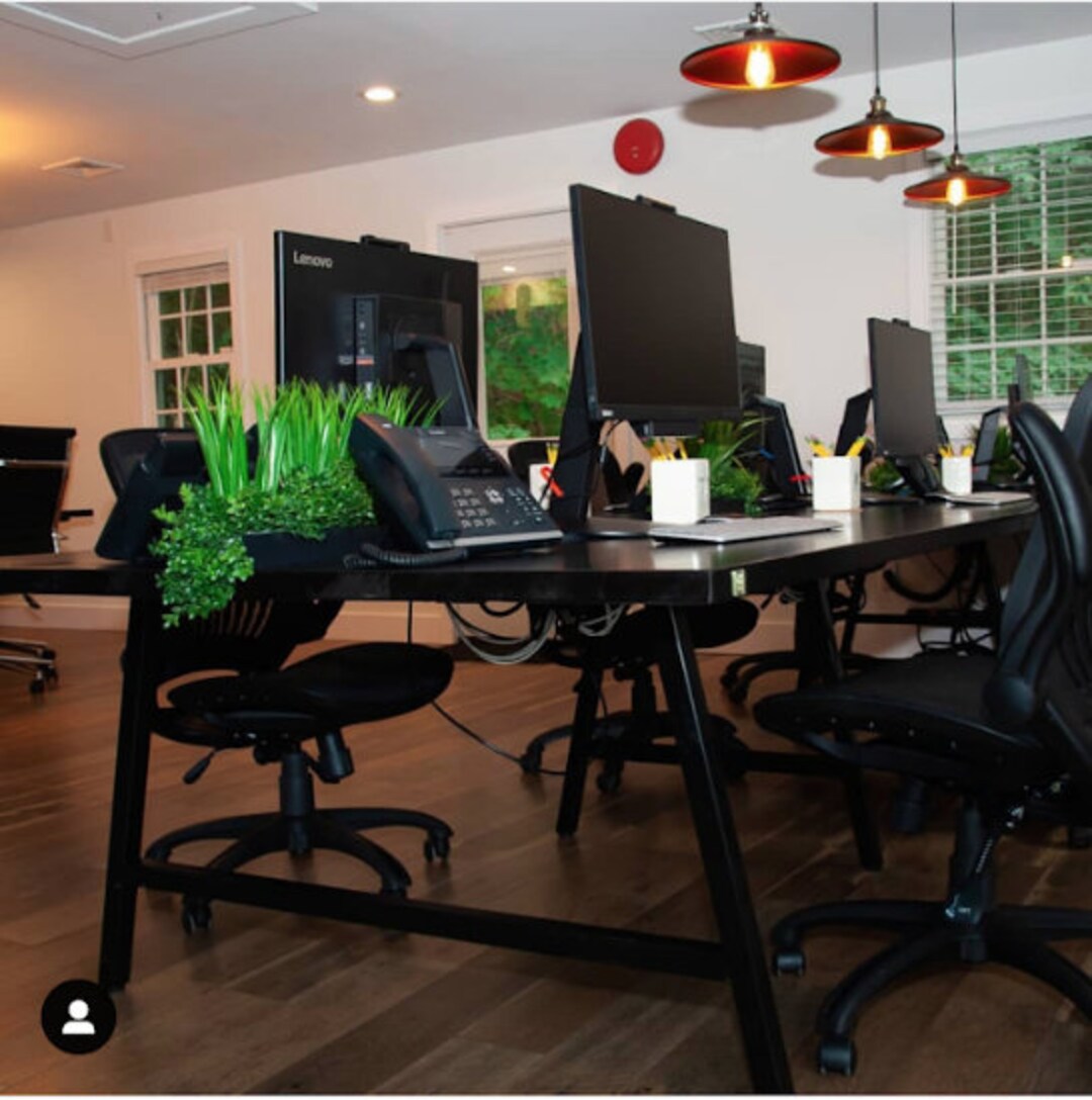 Solid Barn Wood Desk Made With Reclaimed Wood and Steel A Legs. Choose