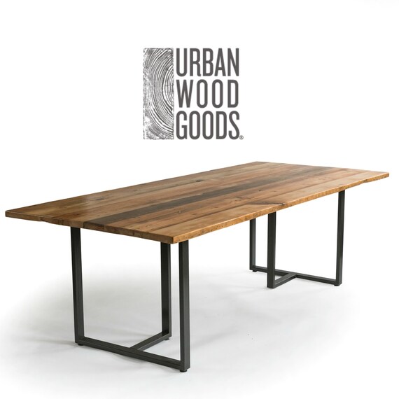 Rustic Wood Dining Table With Reclaimed Top Choose Size Rustic Wood Dining Table With Reclaimed, Best Finish For Reclaimed Wood Dining Table