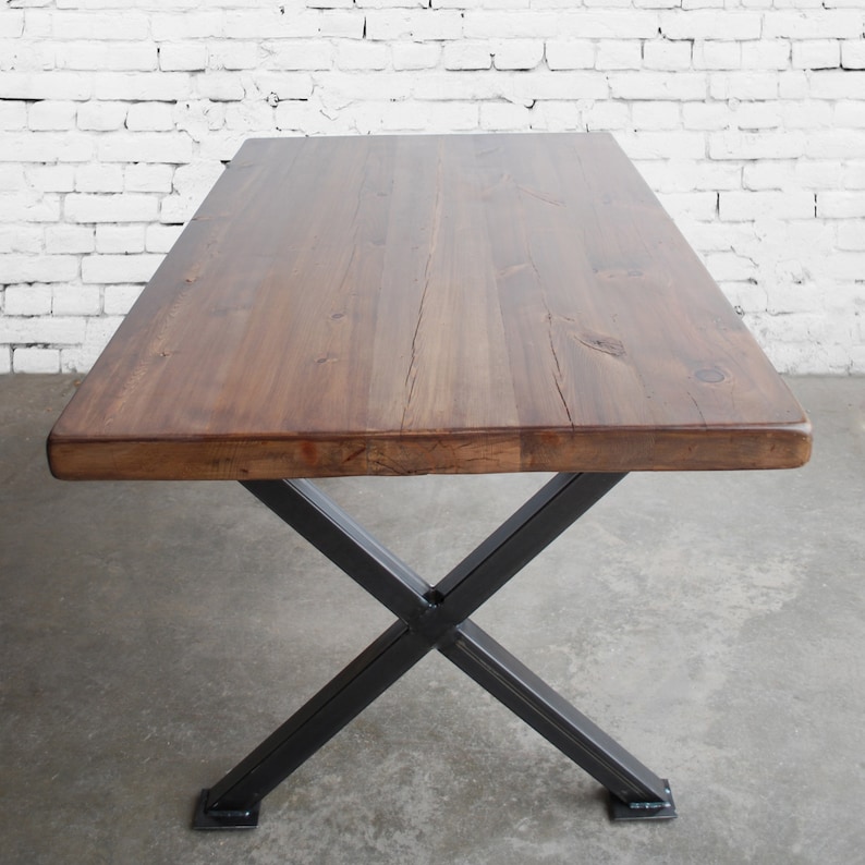 Reclaimed Wood Dining Table Bar Table Rustic Dining Table Etsy