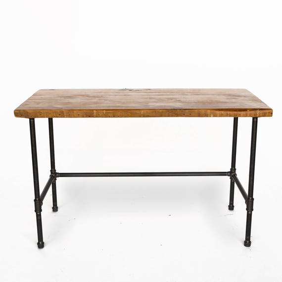 Rustic 2024 pipe desk