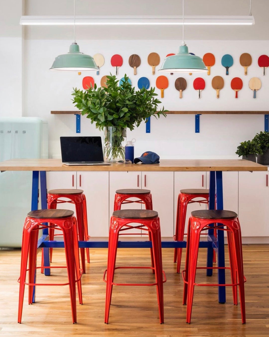 Counter Height Table Rectangle High Top Bar Table for Restaurant Urban