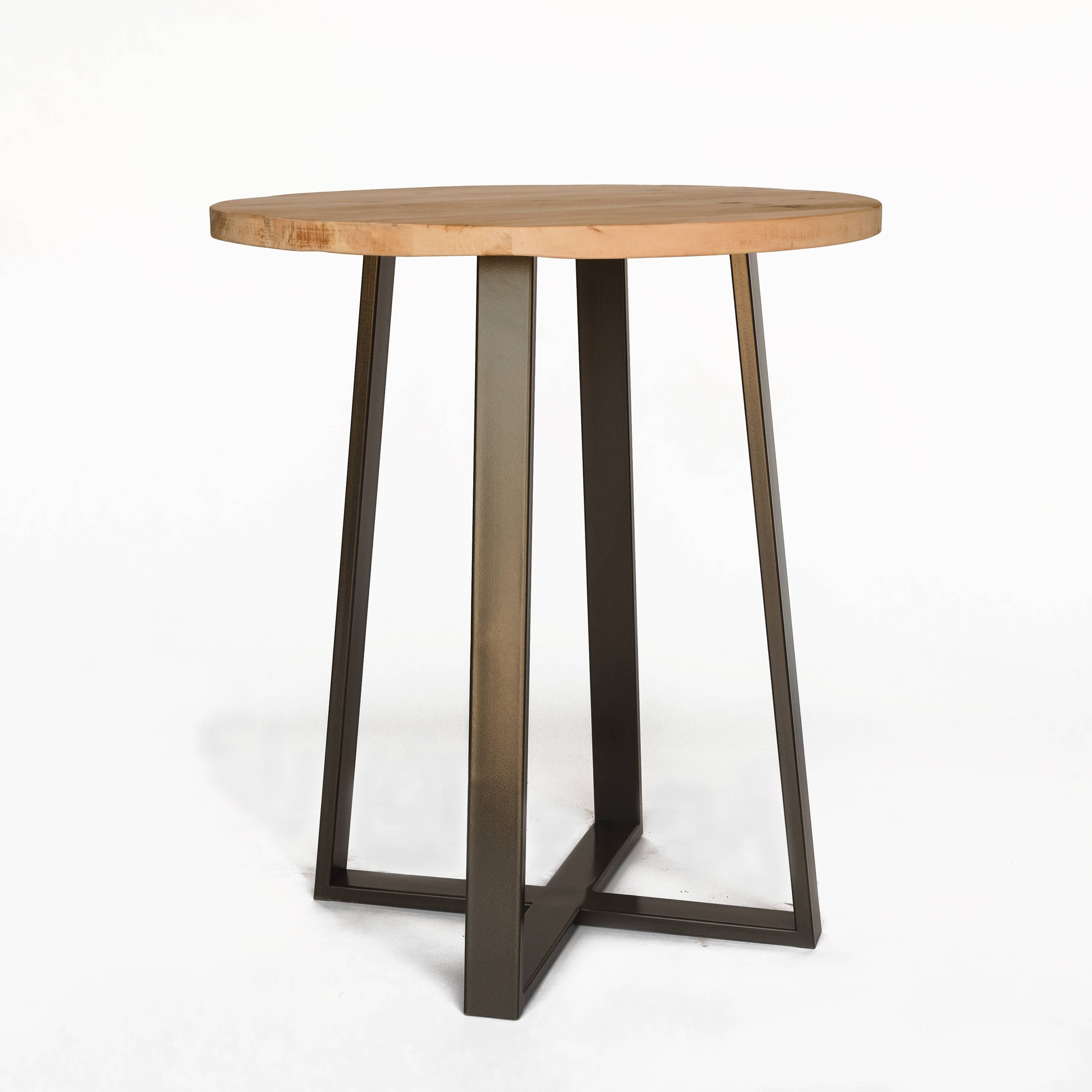 Round Bistro Table High Top Pub Made Of Reclaimed Wood Round Bistro Table High Top Pub, Round Wood Pub Tables