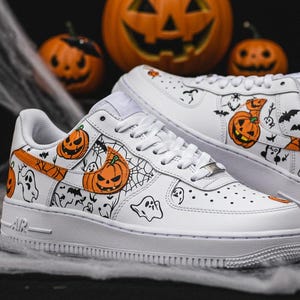 Halloween Inspired Nike Air Force 1 l Custom Shoes l Nike Shoes l Custom Nike Shoes l Air Force 1 l Nike Custom