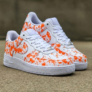 Custom Air Force 1 Splash Sneakers l Custom Shoes l Nike Shoes l Custom Nike Shoes l Air Force 1 l Nike Custom l Custom Sneakers
