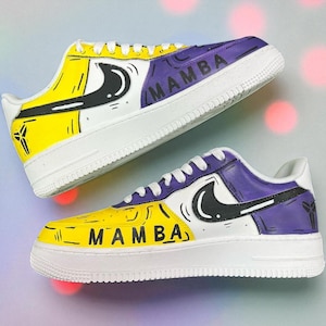 Kobe Bryant Custom Air Force 1 l Nike Shoes l Custom Shoes l Air Force 1 Custom l Gift For Him l Gift For Her l Personalized Sneakers