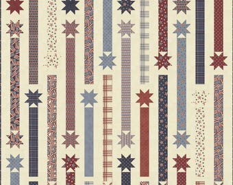 America 250 Fireworks Quilt Kit (50x66)  by Deb Strain for Moda