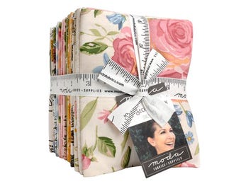 Preorder–Arriving August 2026 |My Secret Garden Fat Quarter Bundle 27 Fat Quarters + One Panel by Stacy Lest Hue for Moda Fabrics