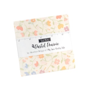 Preorder -Pastel Prairie Charm Pack – Heather Briggs from It&#39;s My Sew Quilty Life for Moda – Shipping in February