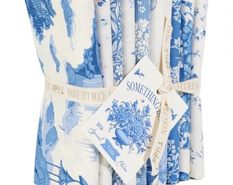 Something Blue Light Fat Quarter Bundle 10pc.
