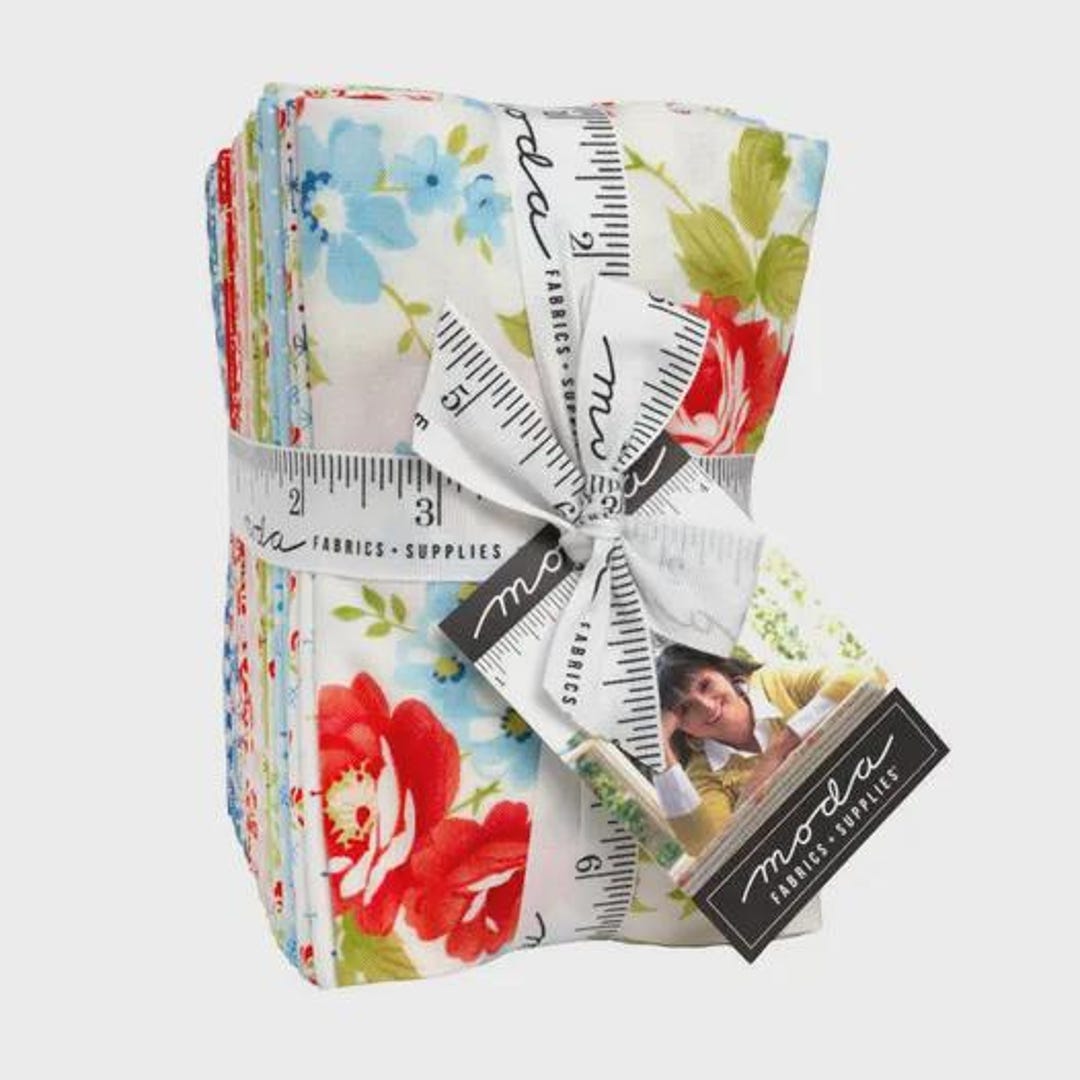 Rosie Fat Eighth Bundle – 37 Fat Eighths – Fig Tree Collection for Moda ...