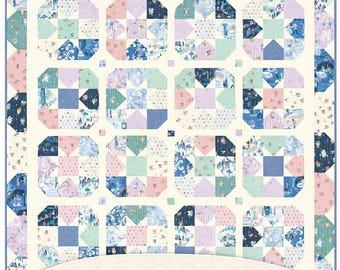 Kit de edredón "Cinderella Charming" de 72 x 72 cm, diseñado por Jill Howarth para Riley Blake.
