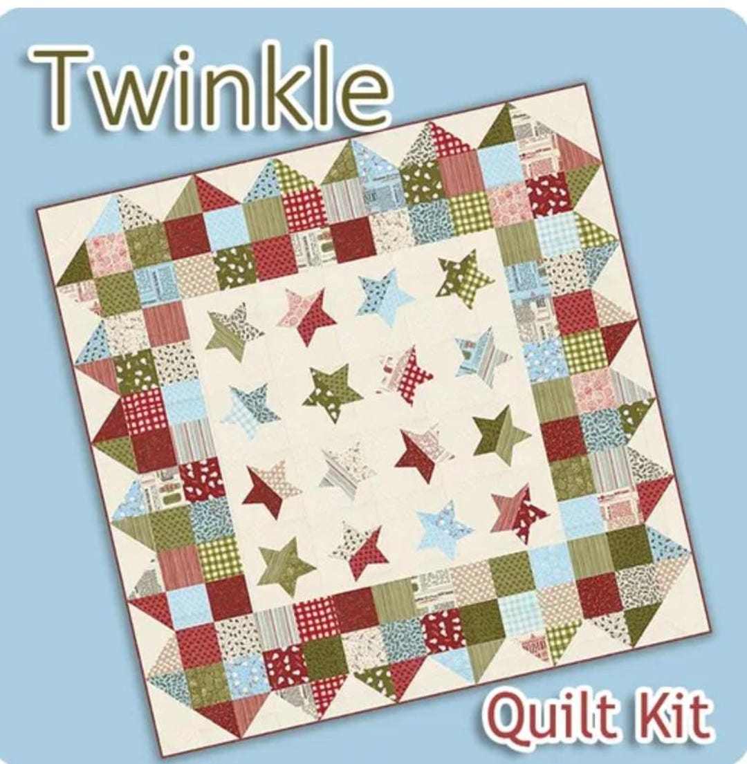 Twinkle Quilt Kit by Sweetwater Featuring Emmitt and Ivy Collection ...