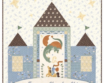Faraway Kingdom Once Upon a Time Panel Quilt Kit (61x80) by Natalia Juan Abello for Riley Blake Designs