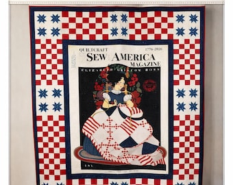 Sew America Betsy Ross Panel Quilt Kit- 63x72