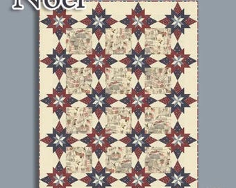 Noel Boxed Quilt Kit (72x 90) America 250 Years by Deb Strain for Moda Fabrics