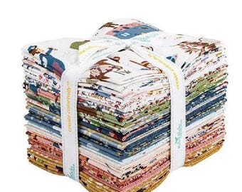 Una cucharada de azúcar – Paquete de 25 retazos de tela (Fat Quarters) de Jennifer Long para Riley Blake Designs