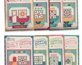 Family Reunion Quilt Seeds Pattern Set by Lori Holt – Set of 8  Quilt Block Patterns – 18" Finished Blocks – Preorder Ships December 2026