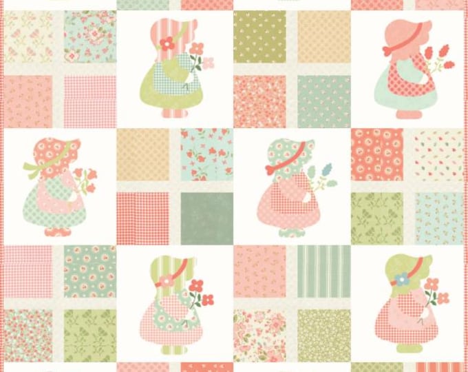 Sunbonnet Hopscotch Quilt Kit by Heather Briggs for My Sew Quilty Life ...